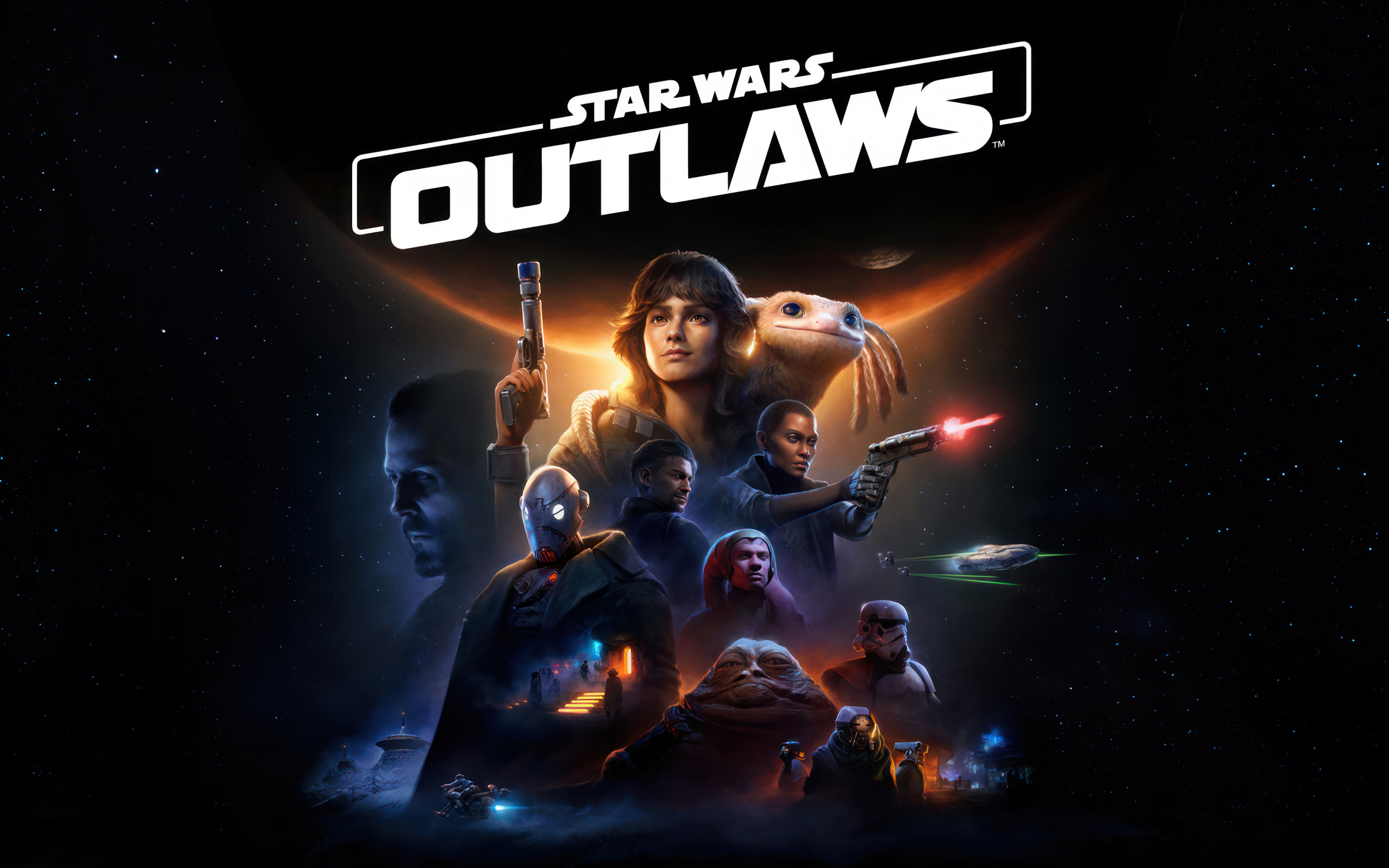 Постер компьютерной игры Star Wars Outlaws, 2024