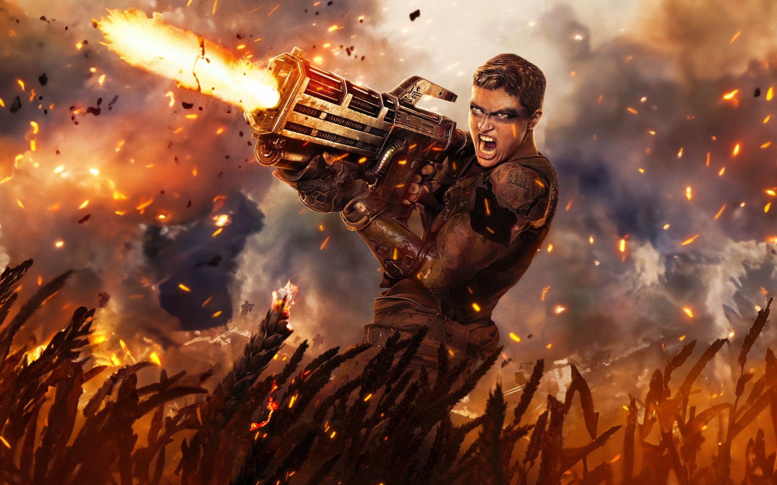 Девушка с оружием персонаж  нового фильма Мятежная Луна: Дарующая шрамы, 2024