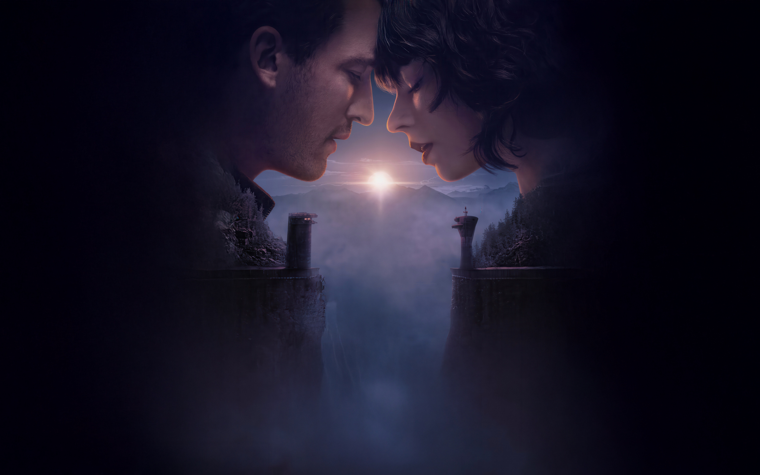 Пара из нового фильма Ущелье, 2025