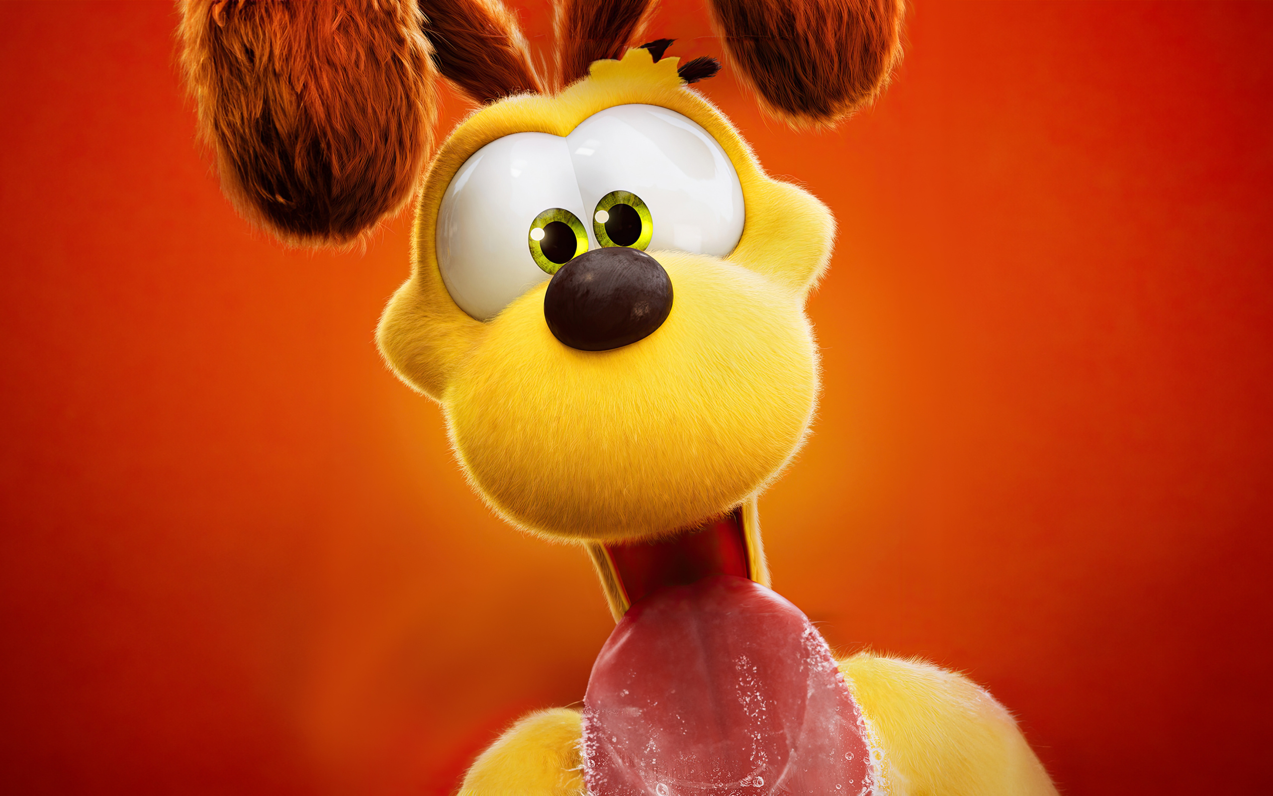 Пес Оди персонаж нового мультфильма Гарфилд в кино, 2024