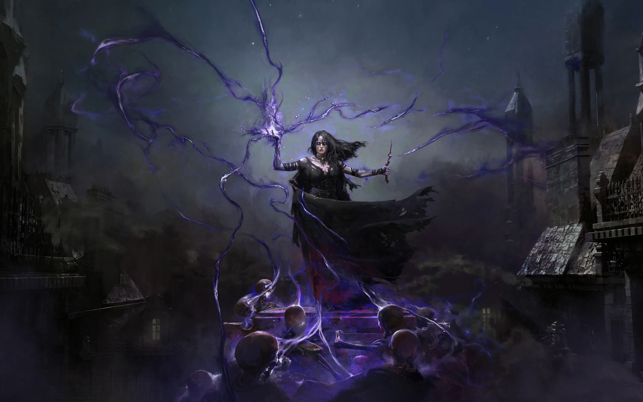 Маг некромант  персонаж компьютерной игры Path of Exile 2