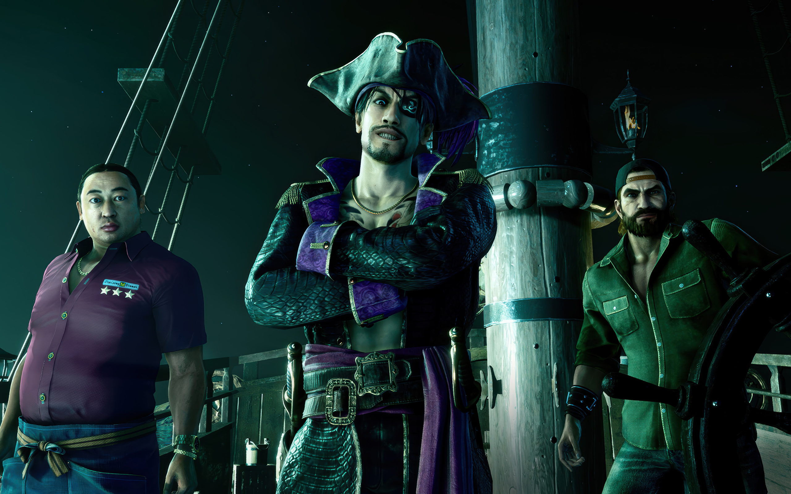 Пираты в компьютерной игре Like a Dragon: Pirate Yakuza in Hawaii