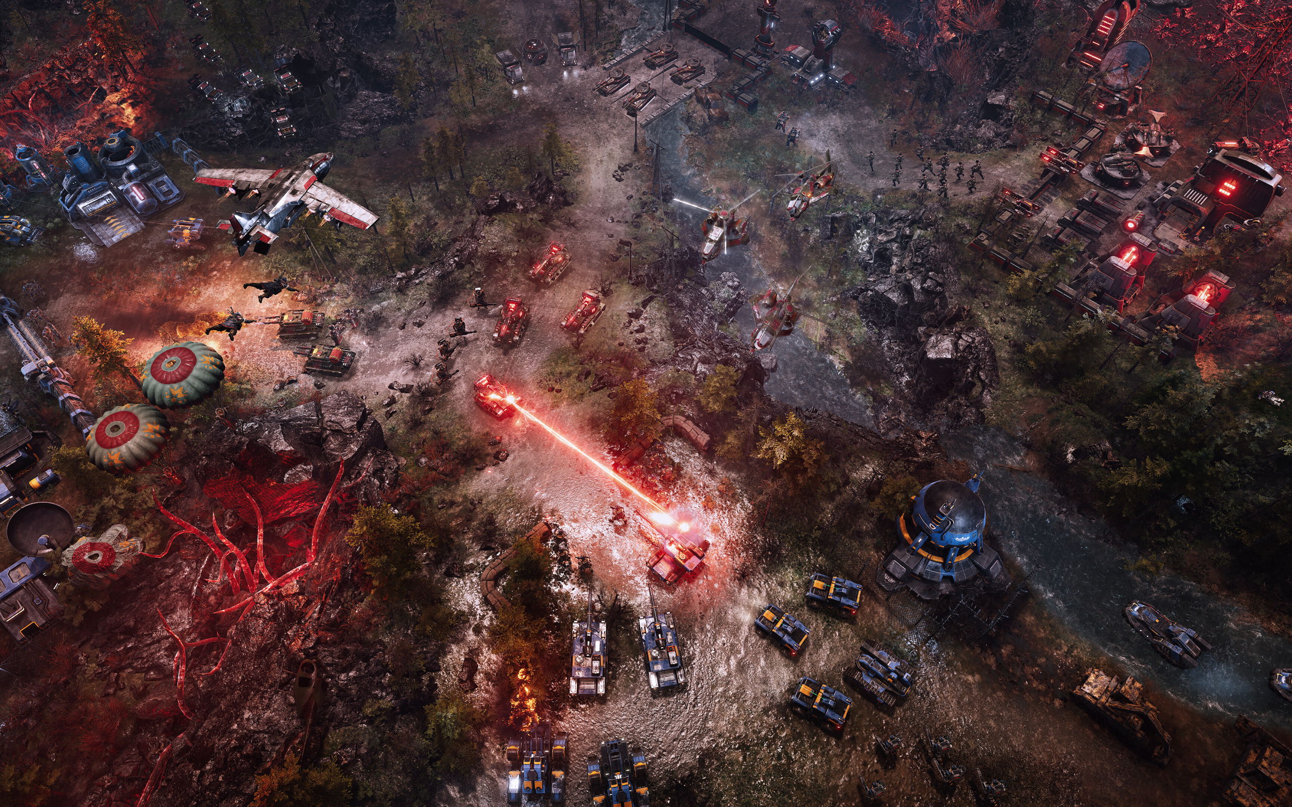 Кадр видео игры Tempest Rising