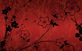 Черные цветы