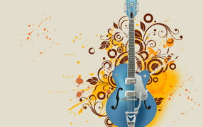 Голубая гитара