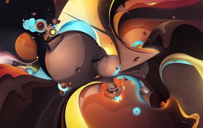 Шоколадный разлив