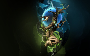 Вьющееся дерево