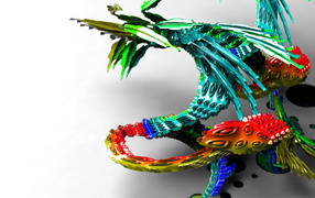 Цветной дракон
