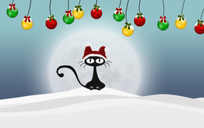 Праздничный кот