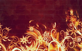 Огненные цветы