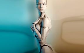 Девушка робот