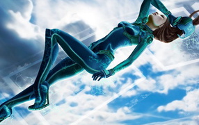 Девушка в облаках