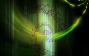 Зеленые лучи