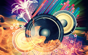 Жаркий звук динамиков