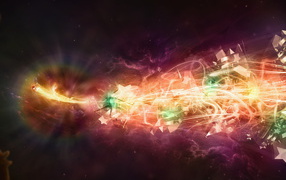 Световые линии и фигуры