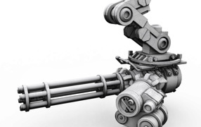 Пулемет мясорубка