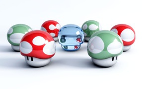 Грибы из игры Марио