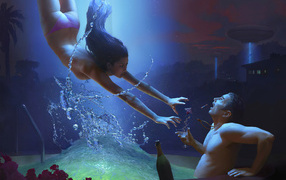 Встреча под водой