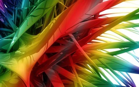 Разноцветные перья