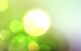 Разноцветные блики