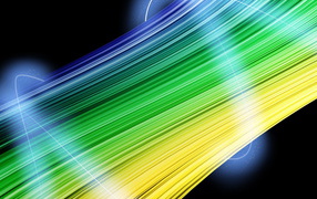 Разноцветный поток