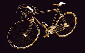 Неоновый велосипед