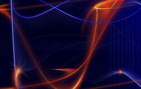 Красные синие лучи