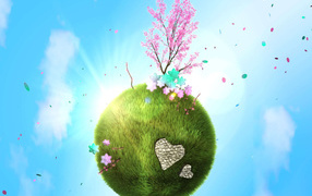 Весна на планете