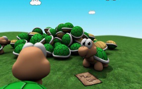 Черепахи из Супермарио