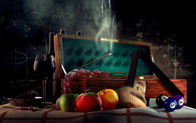 Необычный натюрморд