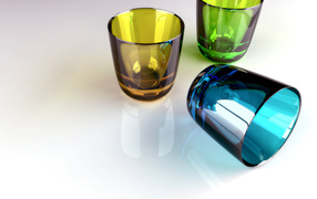 Виртуальные стаканы рюмки