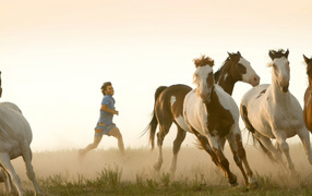 Пробежка с табуном