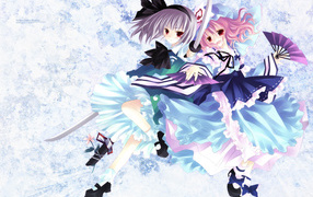 Аниме танец с мечами