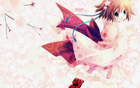 Аниме Девочка с ленточкой