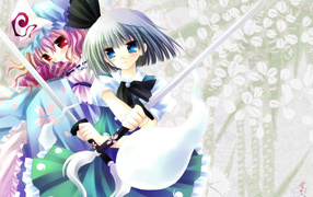 Аниме Девочка с мечами