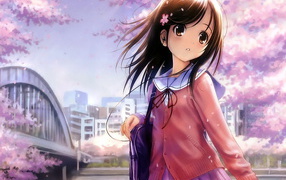 Девочка-школьница