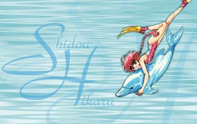 Девушка и дельфин Аниме