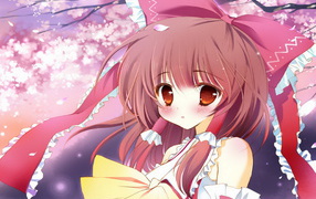 Девочка с бантом