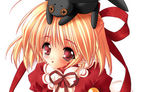 Девочка с зайчиком