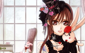 Девочка с игрушками