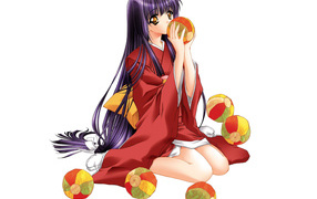 Девочка с мячами