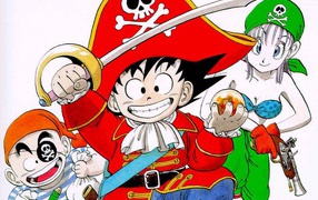 Пираты картинка аниме