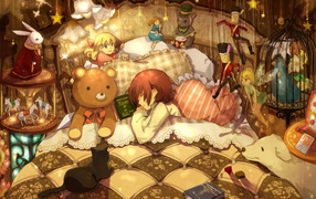 Спящая девочка