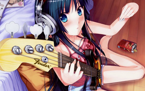 Девочка с гитарой