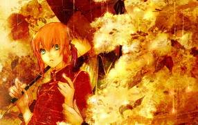 При осеннем мотиве