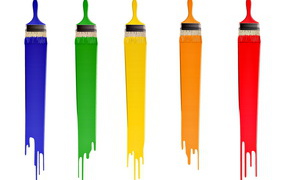 Разноцветные кисти