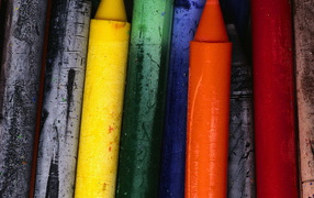 Разноцветные мелки