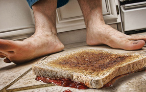 Упавший бутерброд