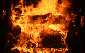 Пламя костра