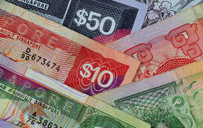 Singapore dollars